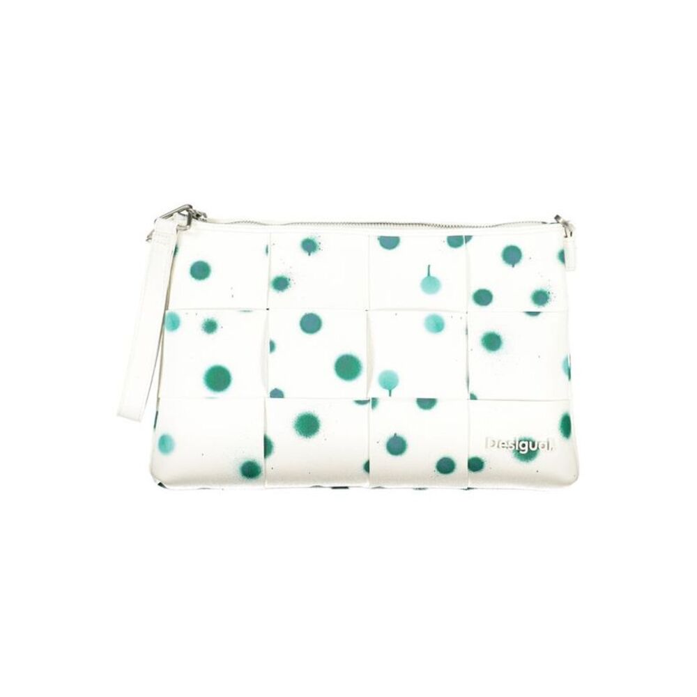 Desigual Bianco Poliuretano Women Women's Handbag